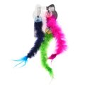 Cat Craft EK QC Feather Tail Jingle BallsMulti Color 9 Total 3102403